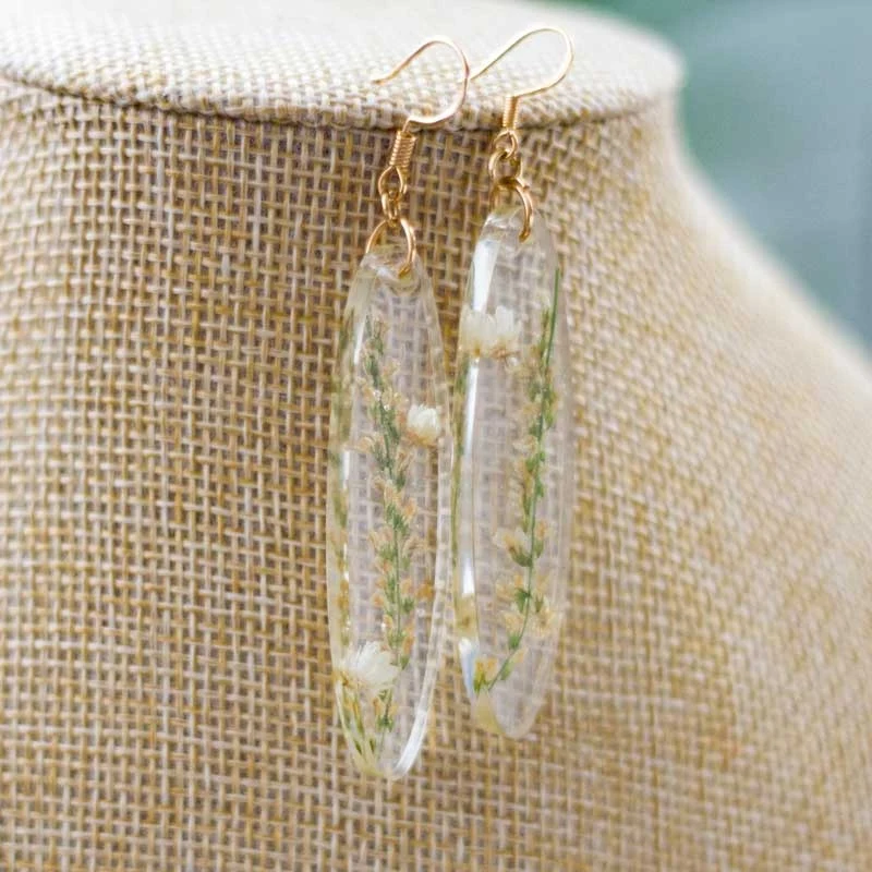 10 Paires De Boucles D'oreilles Transparentes En Résine Hypoallergénique – Formes étoile, Cœur, Discrètes Pour Oreilles Sensibles, école, Sport