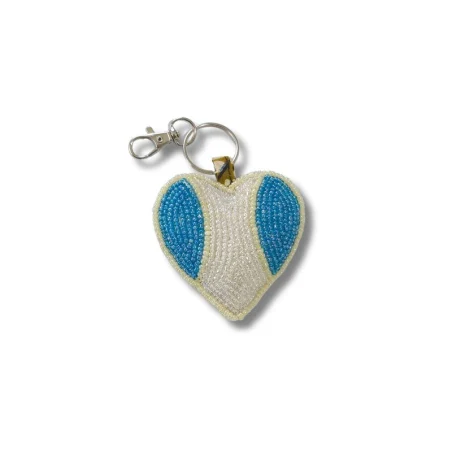 Porte-clés / Charms -coeur- fait main en Haïti