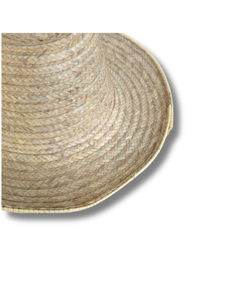 Chapeau de paille tressé à la main – Cayes-Jacmel, Haïti
