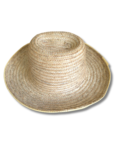 Chapeau de paille tressé à la main – Cayes-Jacmel, Haïti
