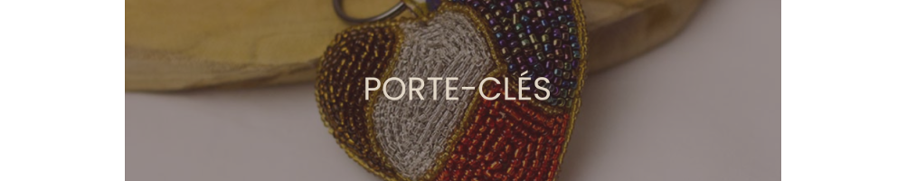 Porte-clés & charms artisanaux en perles | Ayizana